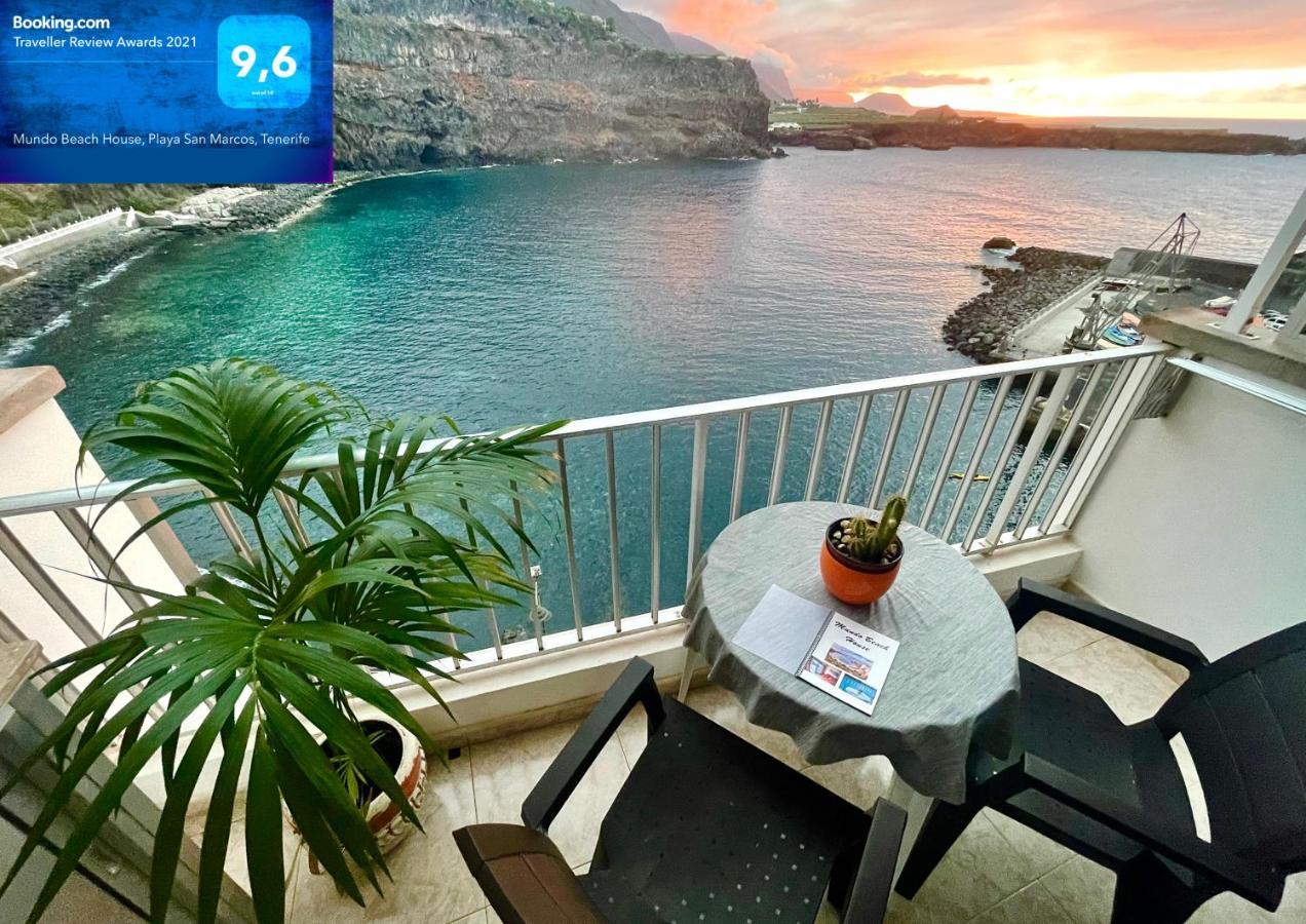 Mundo Beach House, Playa San Marcos, Tenerife Icod De Los Vinos Dış mekan fotoğraf