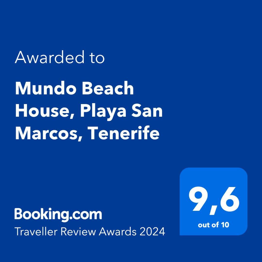 Mundo Beach House, Playa San Marcos, Tenerife Icod De Los Vinos Dış mekan fotoğraf